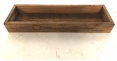 Varios - Tray long old wood - 63 x 18 x 7 cm