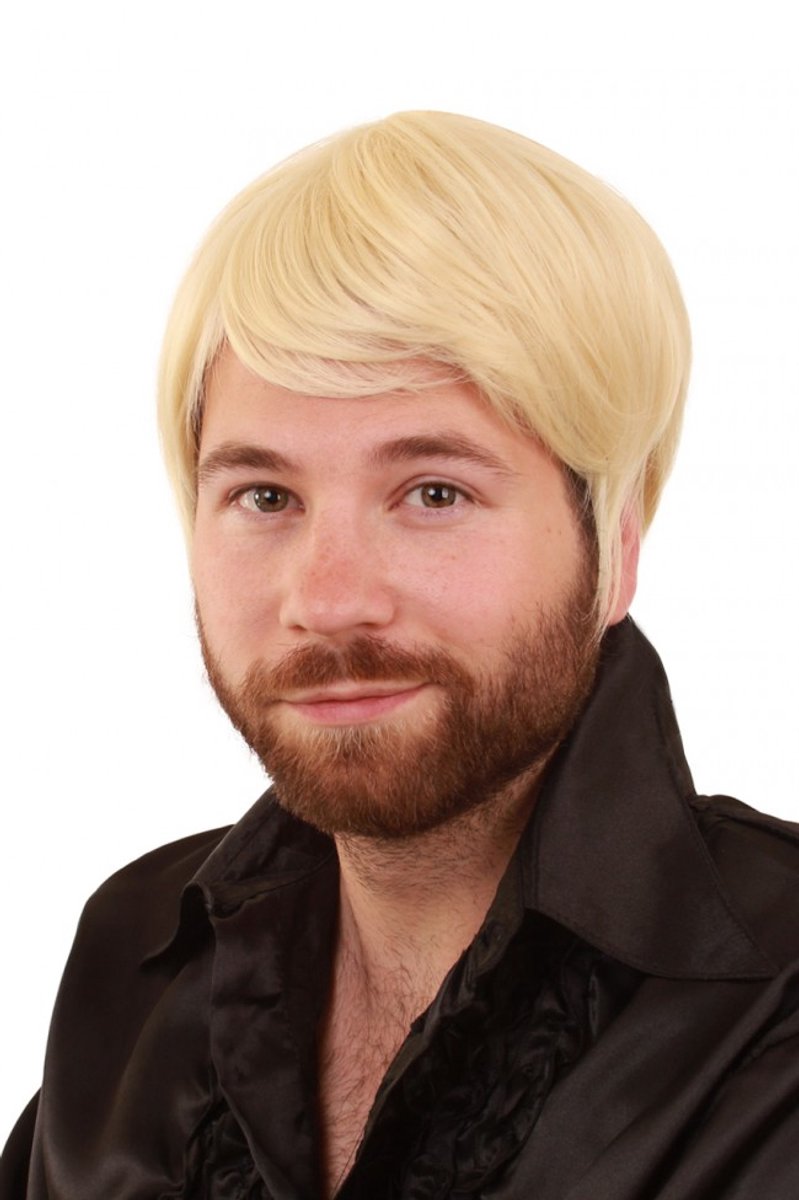 Pruik Kees helblond