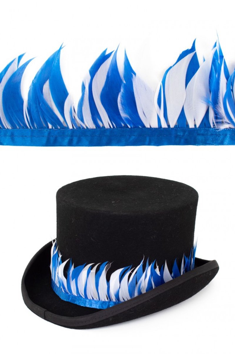 Verenband blauw/wit 3m