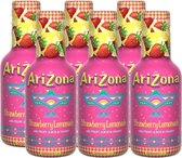 Arizona Strawberry Lemonade 6 x 500ml