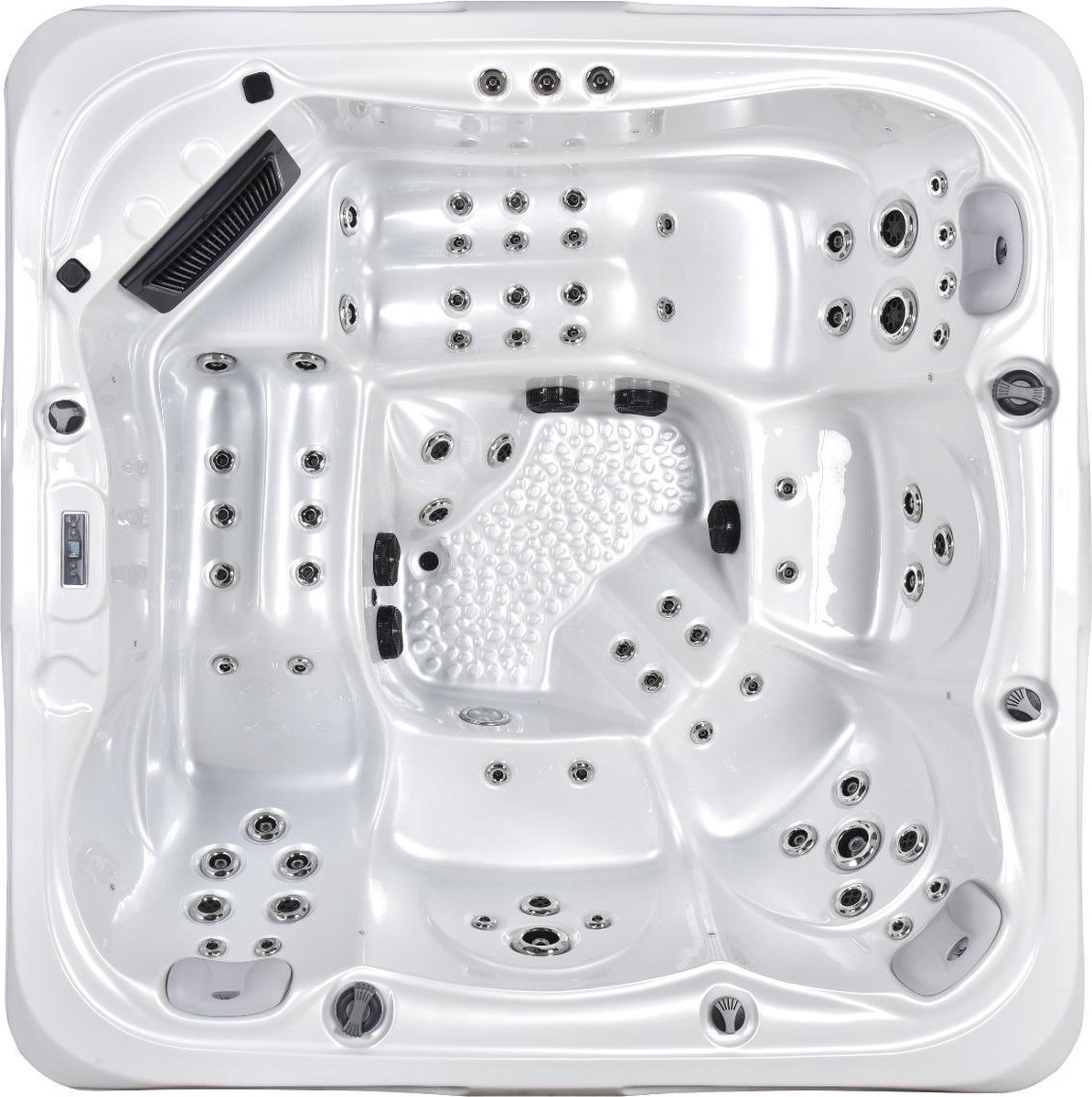 Jacuzzi King Spa Deluxe 6823 5 pers. 68 jets 2200x2200