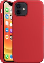 iPhone 12 / 12 Pro hoesje met MagSafe – Candy Rood -  Siliconen - voor Apple Oplader