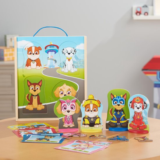 Buy Melissa & Doug Paw Patrol Magnetic Jigsaw Puzzle in KSA