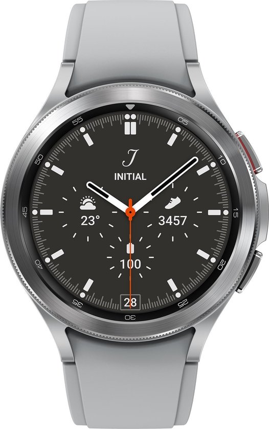 Samsung Galaxy Watch4 Classic - Smartwatch heren - 46mm - Silver
