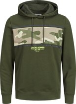 JACK&JONES JJSOLDIER SWEAT HOOD Heren Trui - Maat S