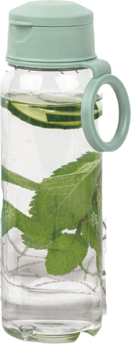Amuse Basic Waterfles - Drinkfles Voor Volwassenen - Met Handige Draaglus - Groen - 500 ml