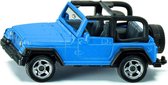 Jeep Wrangler auto blauw (1342)