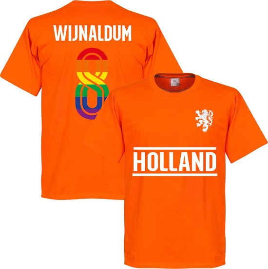 Nederlands Elftal Wijnaldum OneLove Team T-Shirt - Oranje - 3XL | bol.com