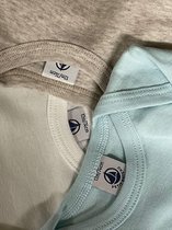 Petit Bateau | Blauw | Grijs | Wit | Multipack | Rompertje | Maat 92