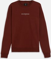 Silvercreek  Logo Crew Sweater  Mannen Red Wine