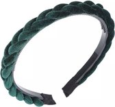 Boog Haarband-Hoofdband-Haaraccessoire-Outdoor Haaraccessoire-Dames Hoofdband-Kleur: Donker groen