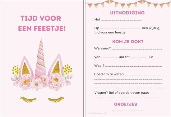 Oraal Mijnenveld dier Uitnodiging kinderfeestje | 20 stuks | uitnodigingskaarten | uitnodiging  verjaardag |... | bol.com