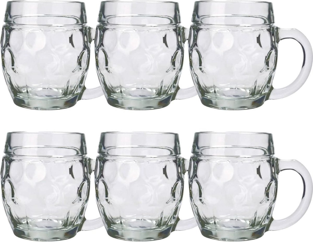 Bierglazen set van 6 bierglazen Tübinger 0,4 liter