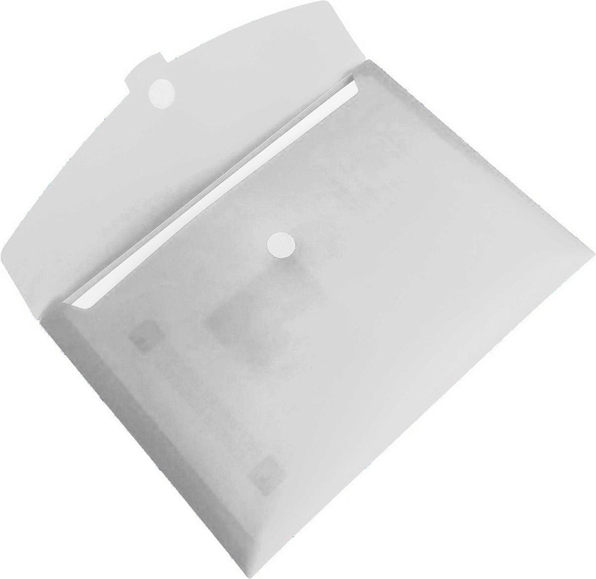 EXXO # 93361 – A3 Action Wallet – Strapless Elastomap – Snow - 5 stuks