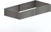 MySteel Verzinkt staal plantenbak Texas xxl 2400x1200 Inclusief Bodemplaat  - Hoogte: 800mm