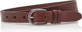 Timbelt 2,5 cm bruine riem 25493 - Maat 85 - Totale lengte riem 100 cm