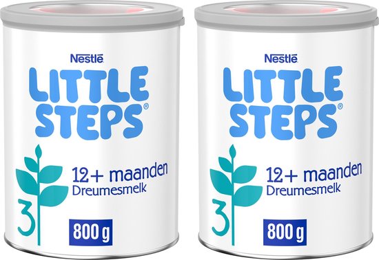 2x Little Steps Standaard 3 flesvoeding - vanaf 12 maanden