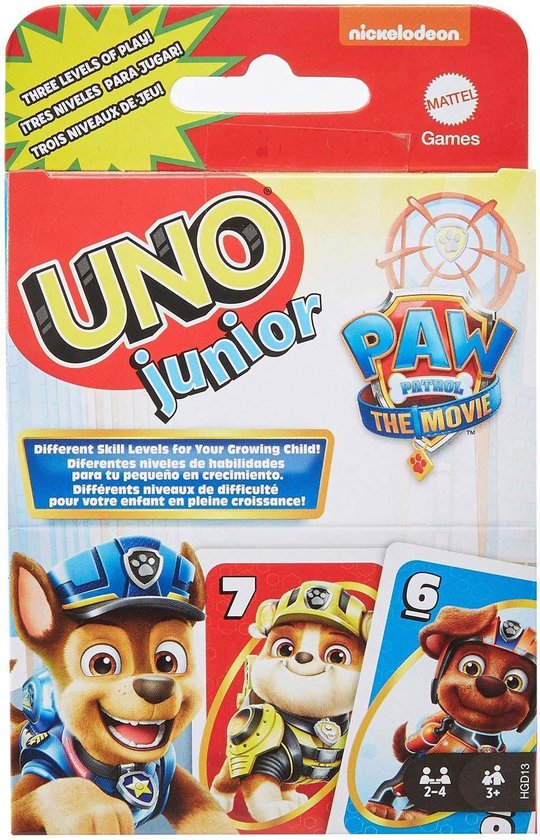 Afbeelding van het spel UNO Jr Paw Patrol