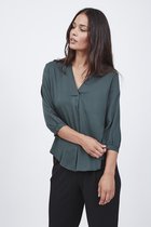 Vila Blouse Vidania 3/4 Shirt/su - Noos 14059602 Darkest Spruce Dames Maat - W40