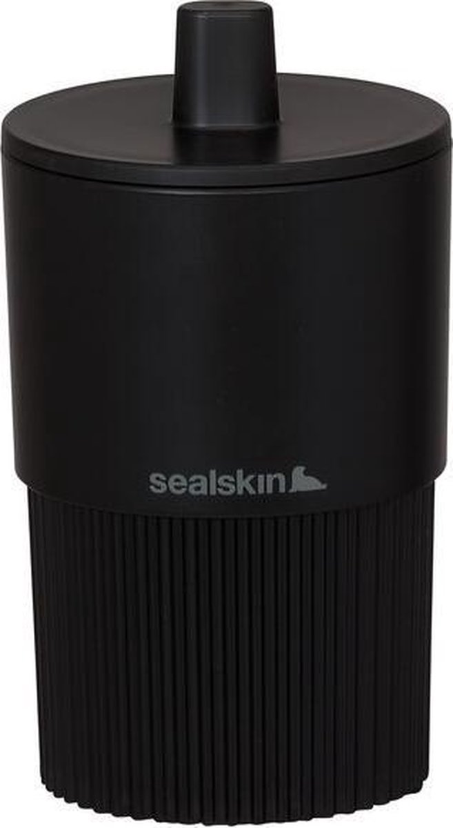 Sealskin Brave Opbergbox met deksel vrijstaand - Zwart