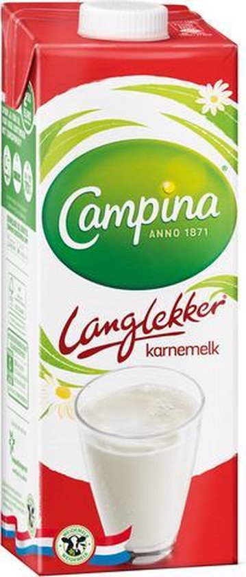 Campina Langlekker Karnemelk - 12 x 1 liter
