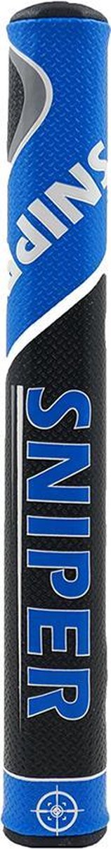 Sniper - golf - putter grip - jumbo - zwart met blauw - XD-Xtreme