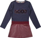 DJ Dutchjeans Meisjes Jurk Good - Maat 116