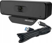 Hikvision Digital Technology DS-U18 webcam 8 MP 3840 x 2160 Pixels USB 3.2 Gen 1 (3.1 Gen 1) Zwart