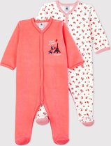 Petit Bateau 2 Pack Babypyjama Meisjes Boxpak - Maat 62