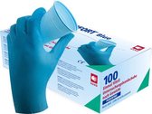 Ampri GmbH | Gants vitrifiés | Taille L | Bleu | 100 pièces