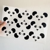 Panda muurstickers
