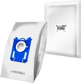 Filtrall - Stofzuigerzakken VOORDEEL VERPAKKING - geschikt voor AEG VX6 & VX7 / Philips / Electrolux S-Bag 3D - met vernieuwde aansluiting - Filtrall