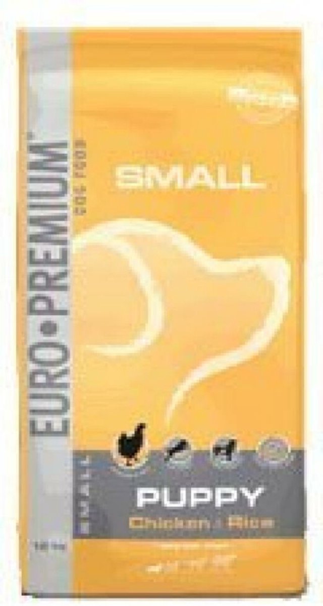 Euro-Premium Small Puppy Kip & Rijst 3 kg