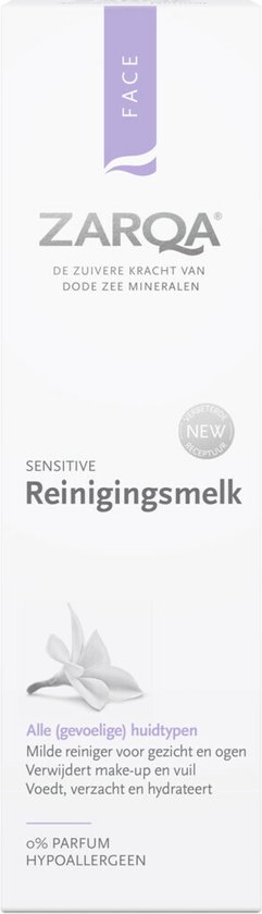 Zarqa Reinigingsmelk Sensitive 200 ml