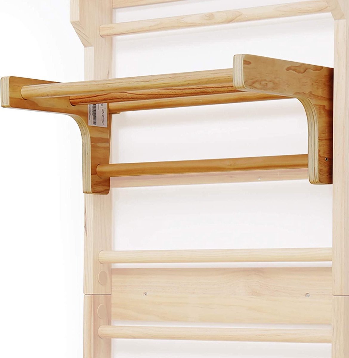 Physionics Optrekstang - Hout - Klimrek - Indoor - Verwijderbaar