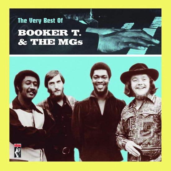 Booker T. & The M.G.'s albumcover met vier mannen. Titel: The Very Best Of Booker T. & The M.G.'s.