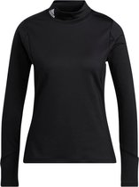 Adidas Longsleeve Cold.rdy Dames Polyester Zwart Mt M