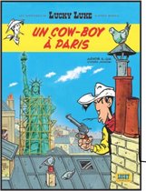 Zigzag Island Poster - Lucky Luke Affiche Un Cowboy À Paris - 15 X 10 Cm - Multicolor