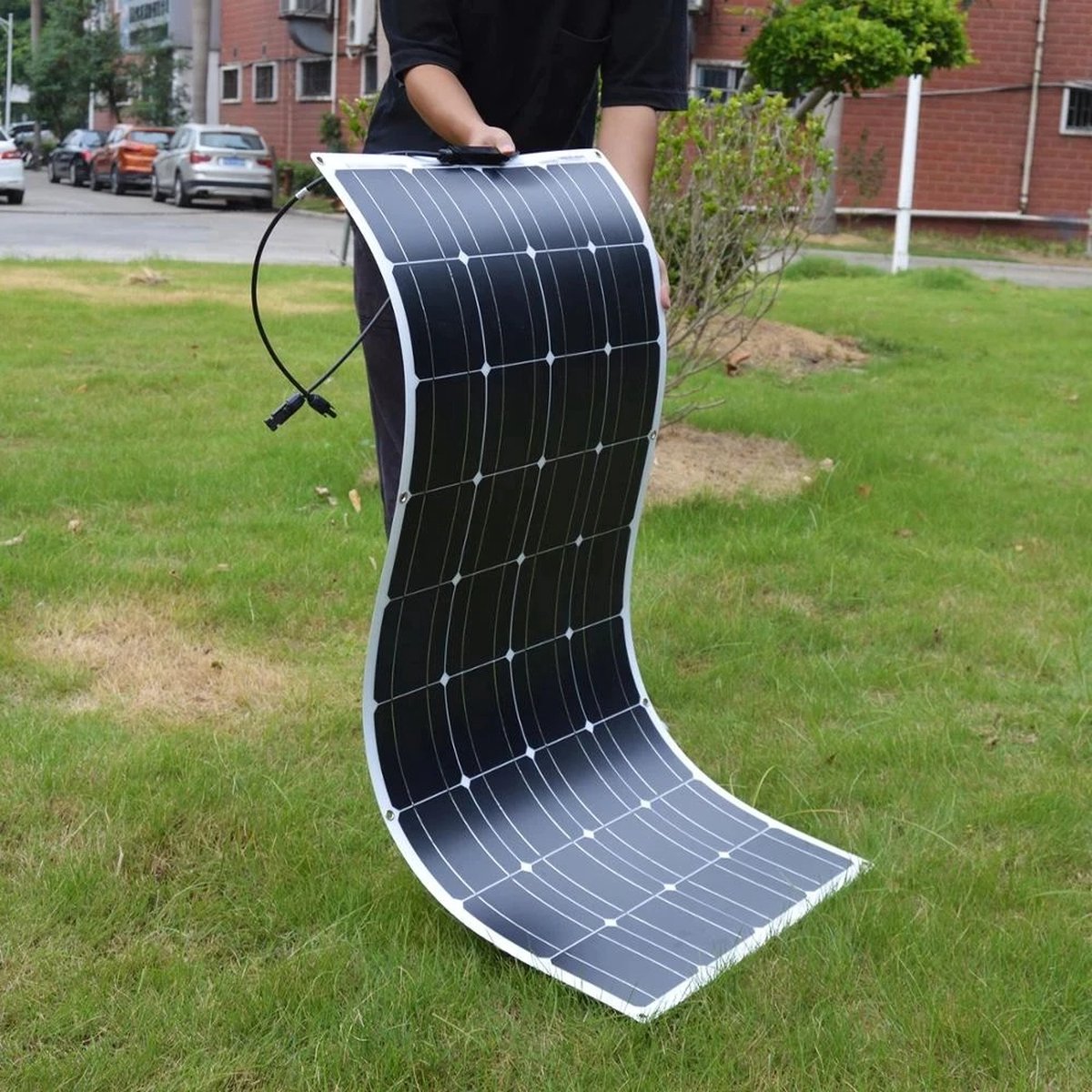 Zonnepaneel - Flexibel zonnepaneel - Zonnepaneel camper - Zonnepaneel draagbaar - Duurzaam - Ecologisch - 100x 50 cm