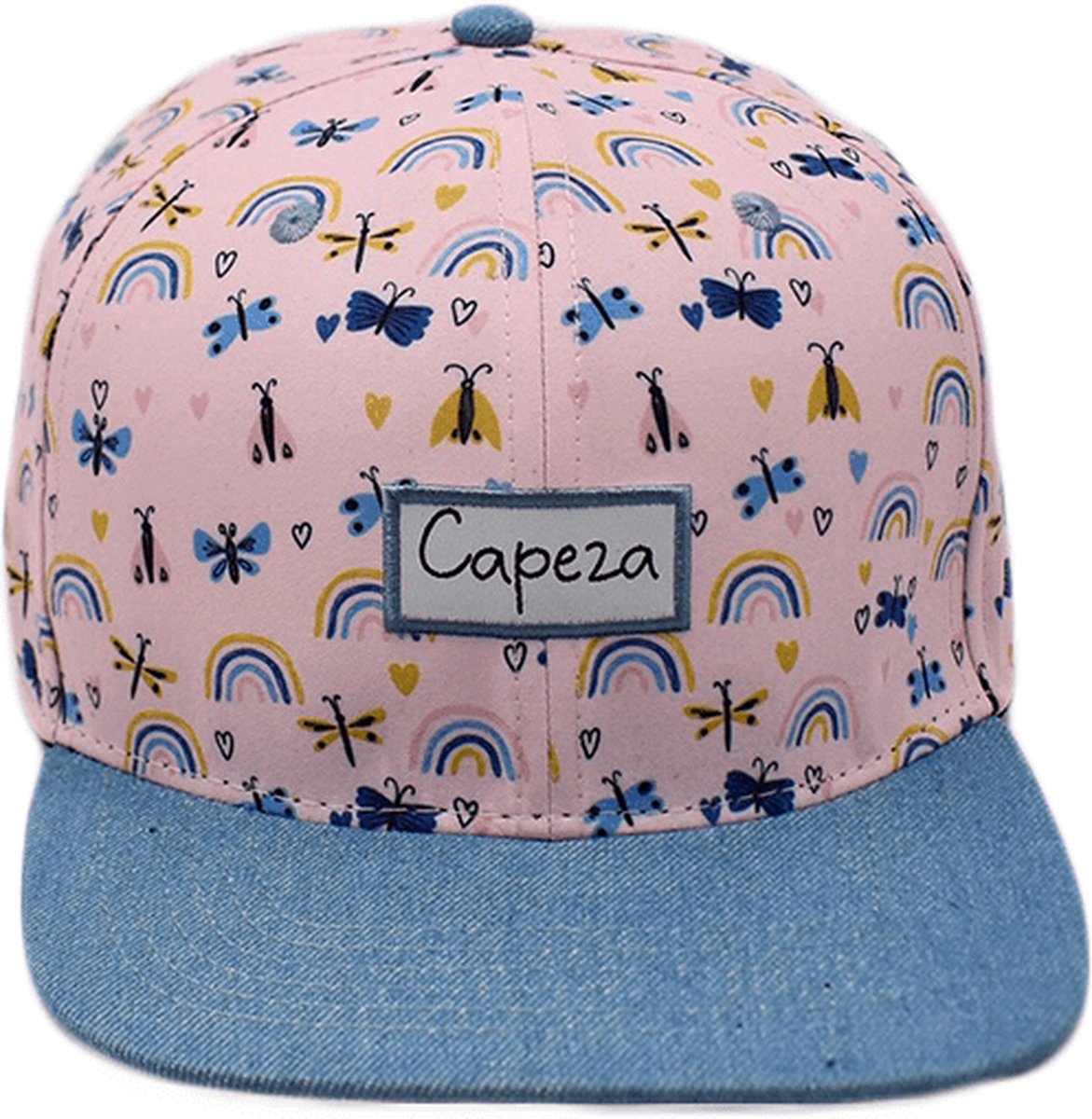 Capeza - Emily - Kind 6 jaar en hoger - Snapback kind - Kinderpet - Zomerpet - Pet voor kinderen - snapback cap