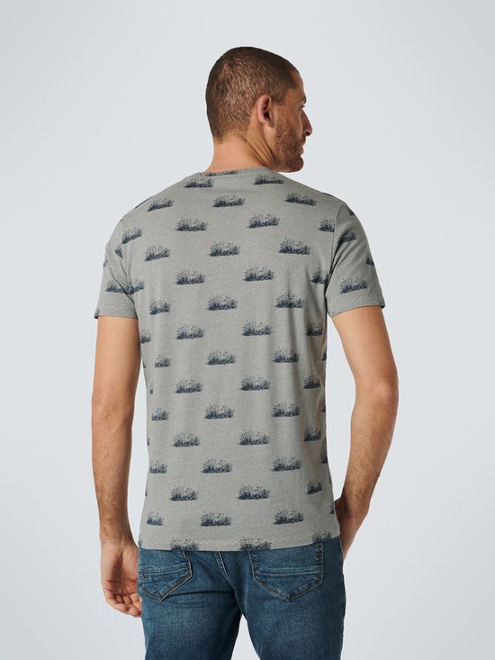 VEIISAR Heren Zwaargewicht Ronde Hals Korte Mouw T-Shirt - Heren 100% Katoen Dikke Longline T-Shirts Voorgekrompen, S