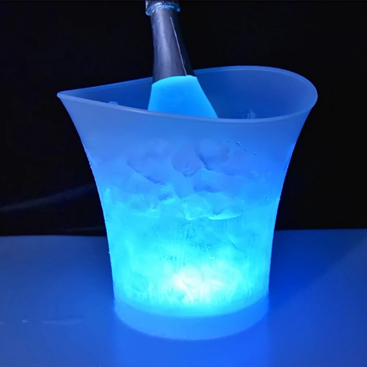 Drank IJsemmer-5 Liter-Bucket-LED Verlichting-Emmer Voor ijs & Dranken-Bar  &... | bol.