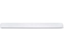 Soundskins – Luxe textielhoes / Luidsprekeraccessoire – Compatibel met Sonos Arc – Helder wit