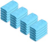 Microvezeldoekjes Schoonmaakdoekjes - 38x38cm - 20 stuks - Voordeelverpakking - 280g/m2 - Microfiber