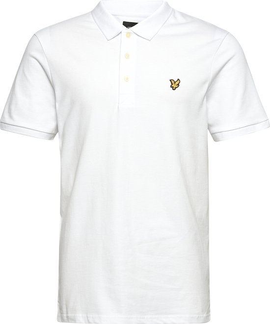 Lyle and Scott Polo Wit - Maat L - Heren