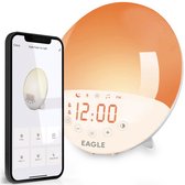 Bol.com Eagle Smart Wake up light – Wekkerradio – Nachtlamp – Lichttherapielamp – Verbind met Telefoon aanbieding