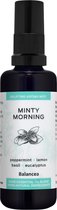 Balancea Minty Morning Aroma Mist 50ml | Essentiële Olie Spray | met 6 ingrediënten | Uplifting | Puur & Natuurlijk | Makkelijk in gebruik