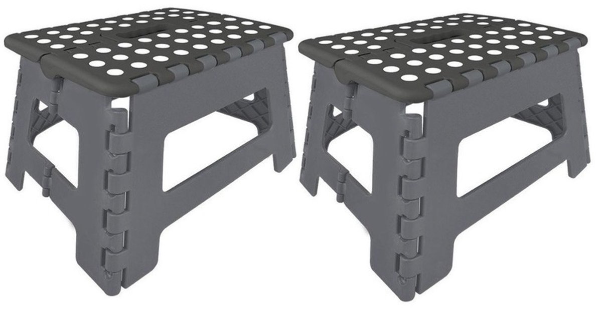 Krukje - 2x - Inklapbaar - Compact - 29 x 21,5 x 22 cm