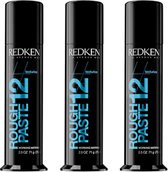 Redken Rough Paste - 12 - Haarpasta - 3x 75 ml