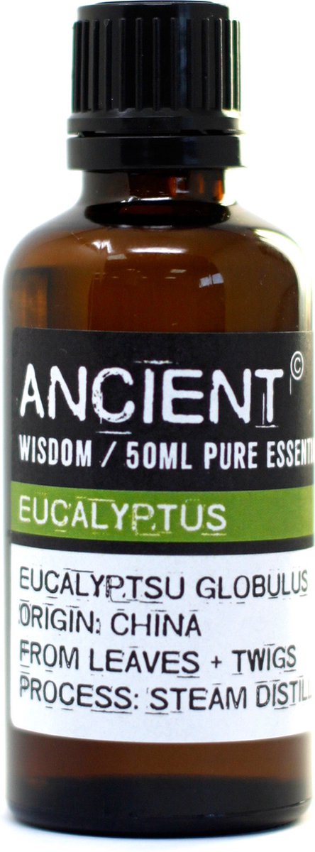 Goedkoopste Etherische olie Eucalyptus - Essentiële olie - 50ml - 100 natuurlijk